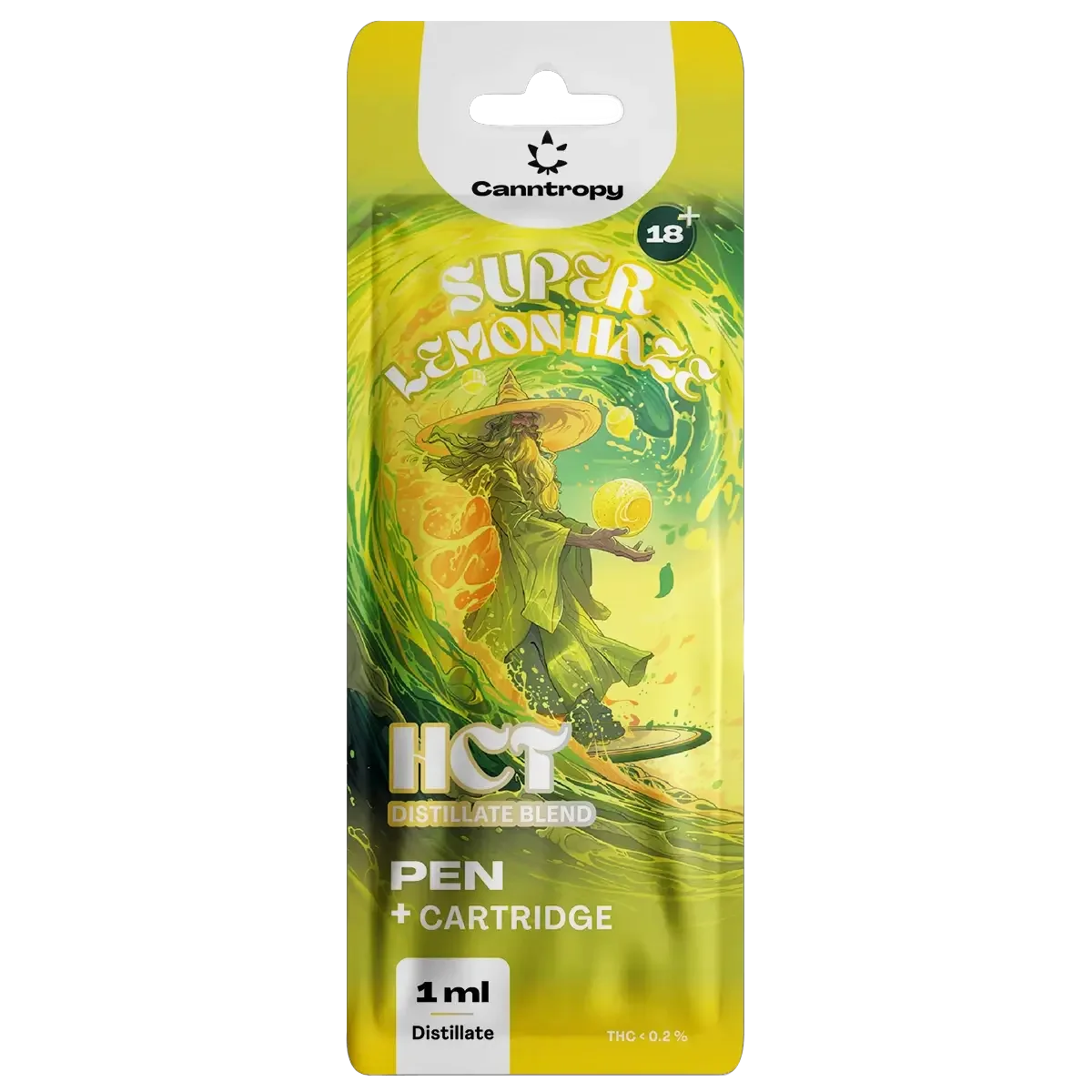 Vape pen usa e getta HCT 99%SUPER LEMON HAZE+ CARTRIDGE