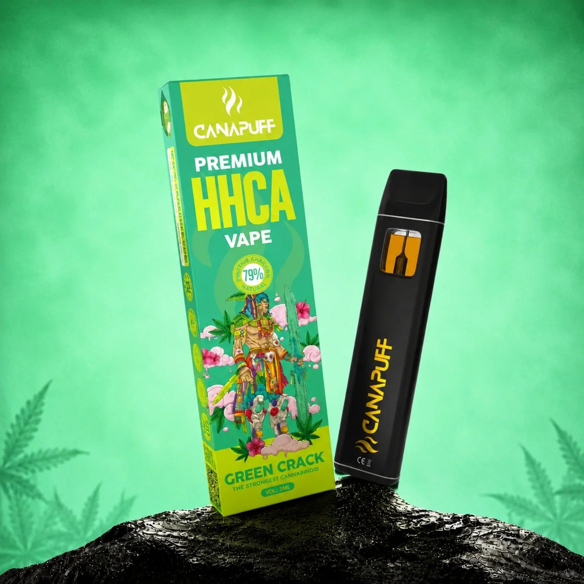 Vape pen usa e getta HHCA 79% Green Crack