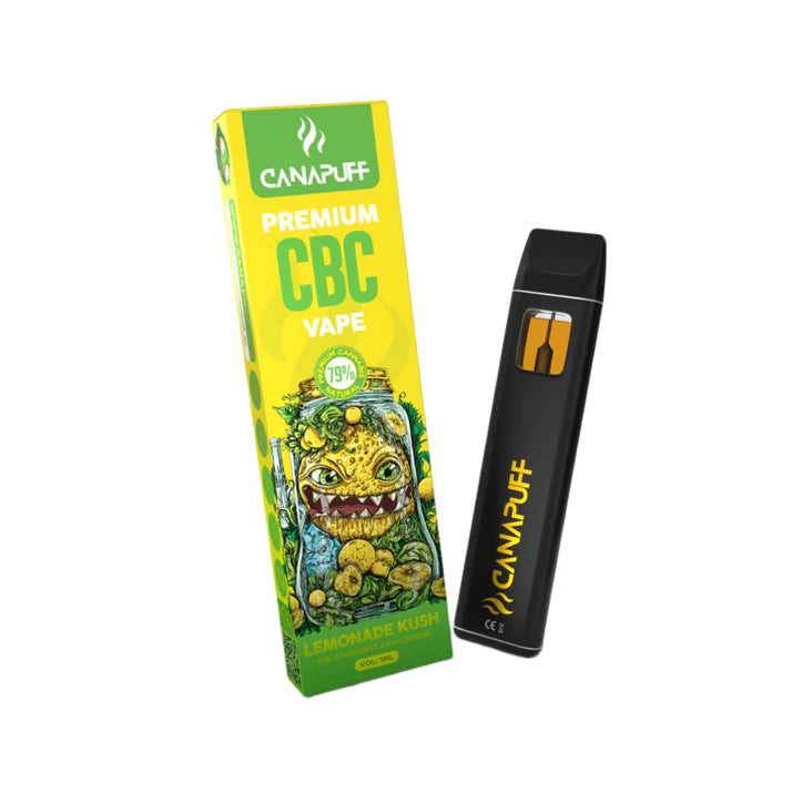 Vape pen usa e getta CBC 89% LEMONADE KUSH