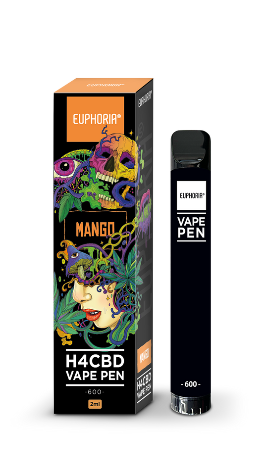 Vape pen usa e getta H4CBD 98%, MANGO