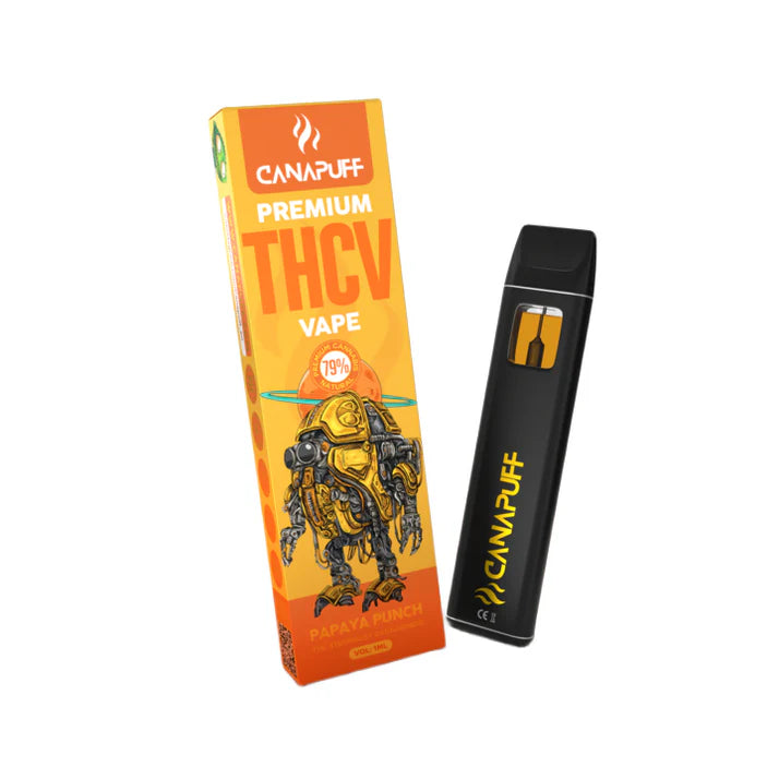 Vape pen usa e getta THC-V 79%, PAPAYA PUNCH