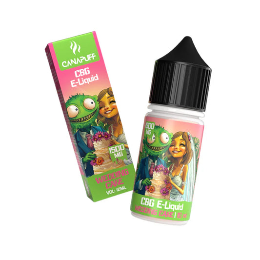 CBG E-Liquid 10 ml WEDDING CAKE